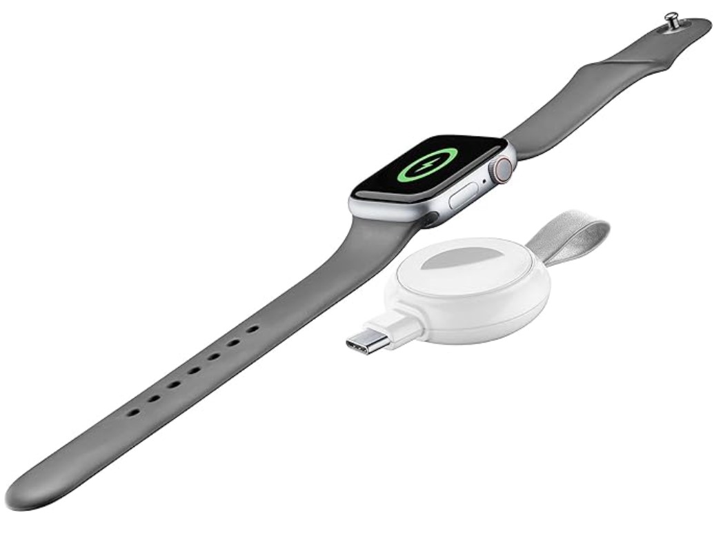 Încărcător wireless Cellularline - Power Pill, Apple Watch, alb