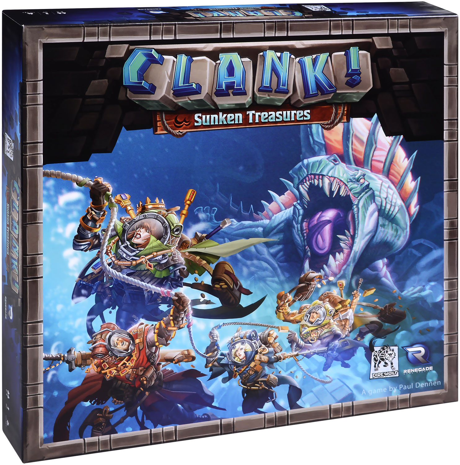 Extensie pentru jocul de societate Clank! Sunken Treasures