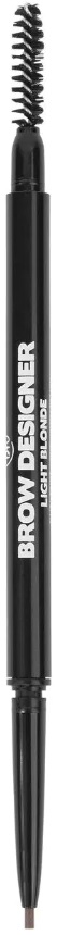 BH Cosmetics - Creion pentru sprâncene Brow Designer, Light Blonde, 0.09 g
