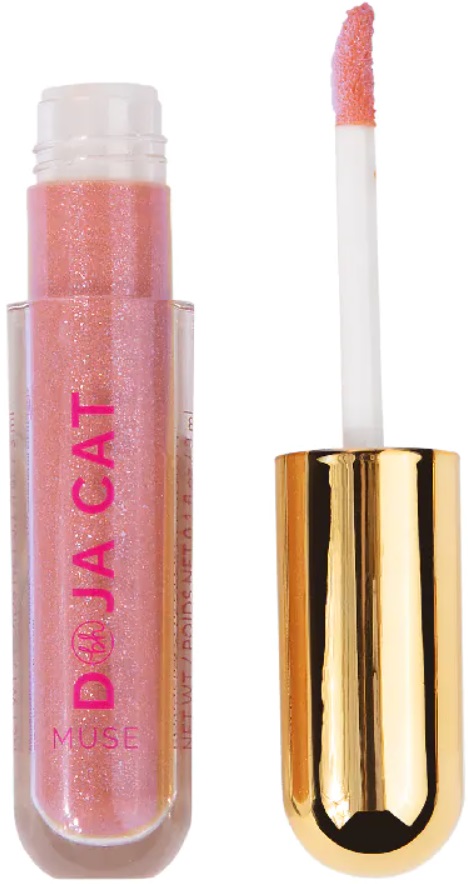 BH Cosmetics x Doja Cat - Gloss pentru Buze Voluminizator Muse, Nude, 3 ml
