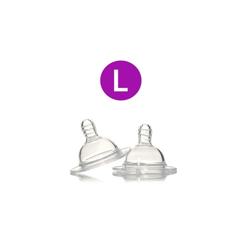 Tetina anticolici Twistshake Anti-Colic Teat - 4 l+, mare