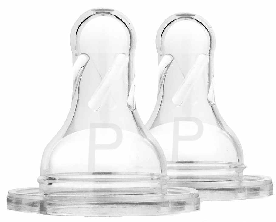 Tetine Dr. Brown's - Pentru biberoane Narrow-Neck Nipple, preemie, 2 bucăți