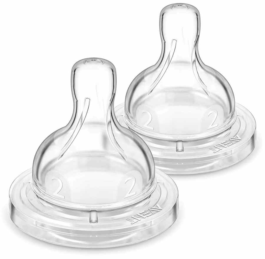 Tetine Philips Avent - Anti-colic 3.0, 2 picături, 1luni+, 2 buc