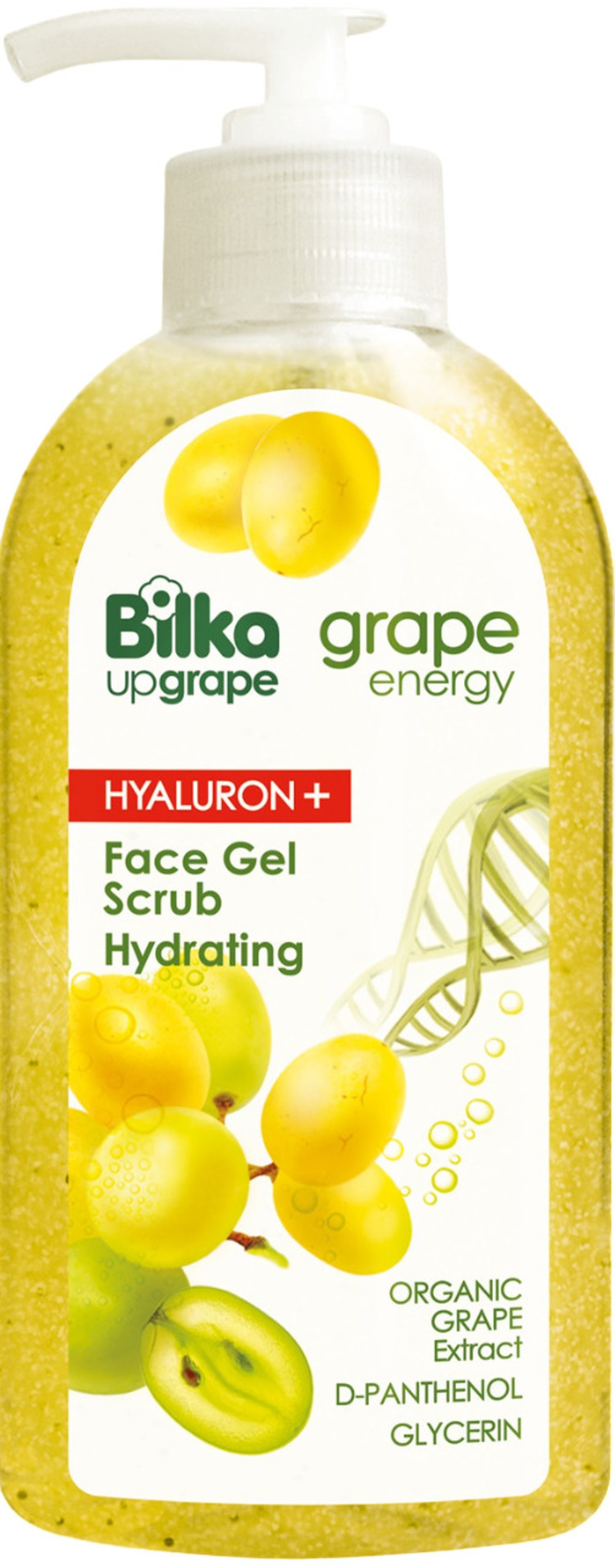 Bilka Grape Energy Exfoliant cu gel, 200 ml
