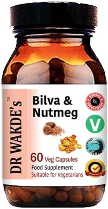 Bilva și Nucșoară indiană, 60 capsule, Dr Wakde's