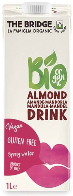 Băutură organică de migdale, 3%, 1 l, The Bridge