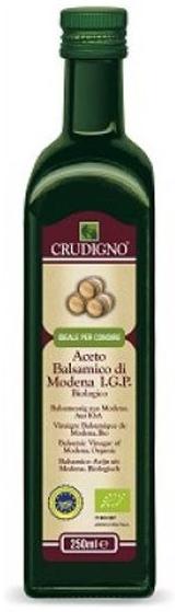 Oțet balsamic bio din Modena, 250 ml, Crudigno