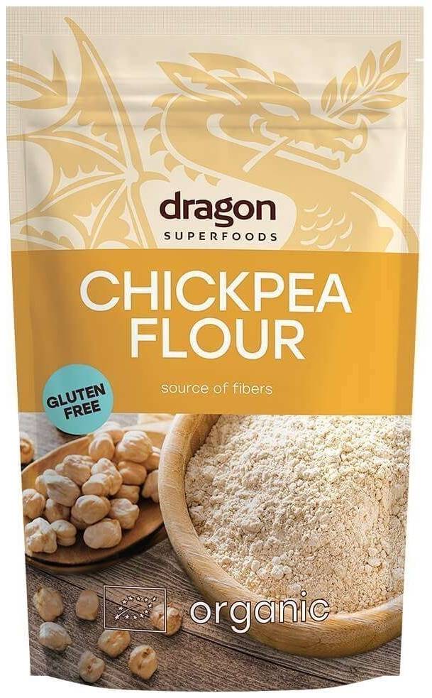 Faina bio fara gluten de naut, 200g, Dragon Superfoods - imagine 2