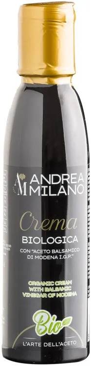Dressing organic cu oțet balsamic de Modena, 150 ml, Andrea Milano