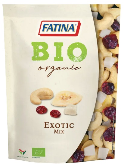 Amestec exotic organic, 100 g, Fatina