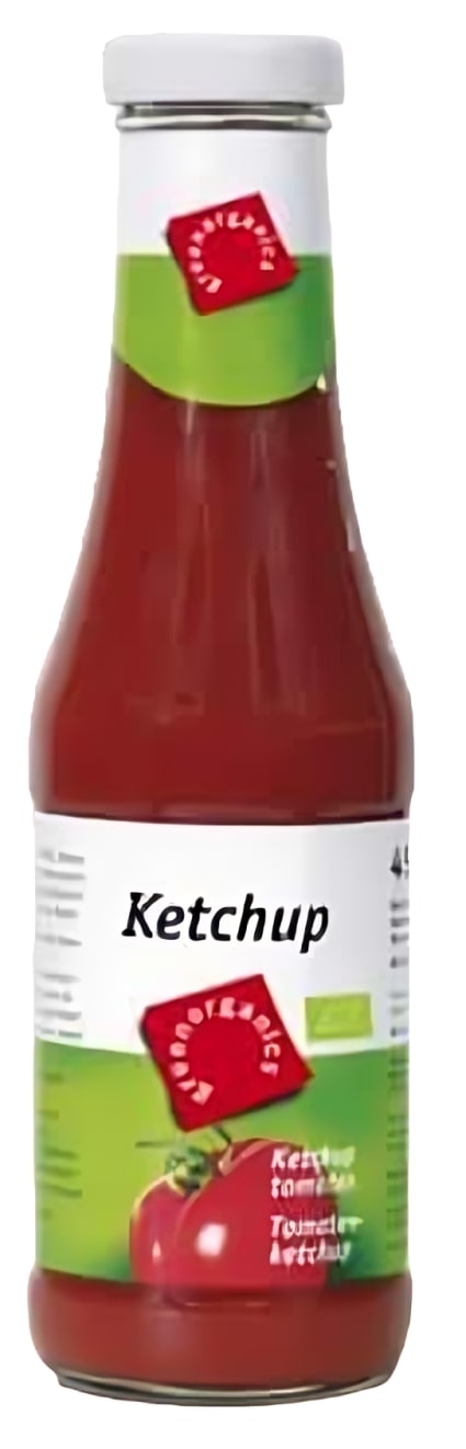 Ketchup organic, 450 ml, verde