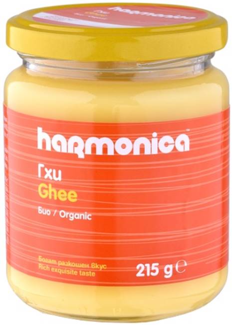 Ghee bio de vacă, 215 g, Harmonica