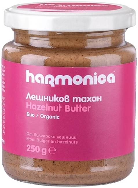 Pasta de alune bio, 250 g, Harmonica