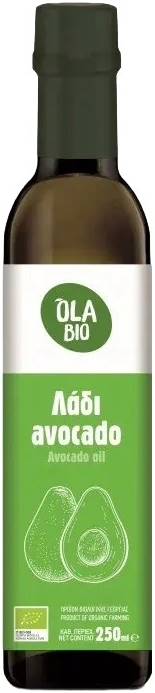 Ulei bio de avocado, presat la rece, 250 ml, Ola Bio