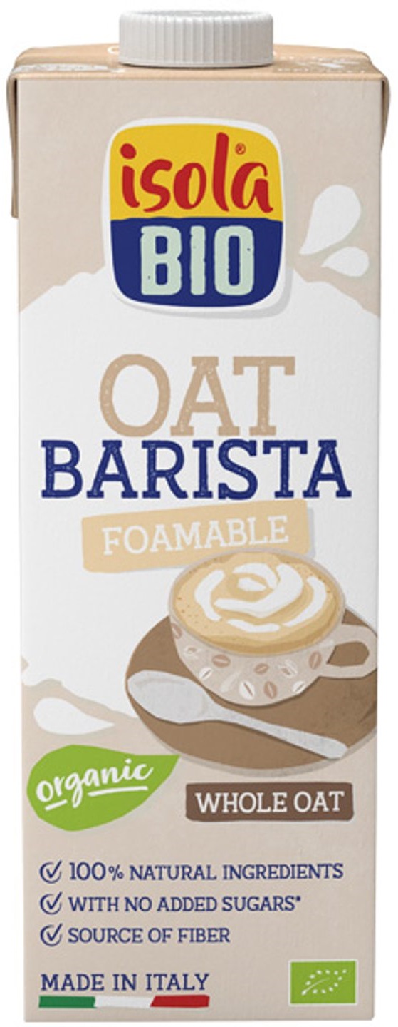 Băutură organică din ovăz Barista, 1 l, Isola Bio