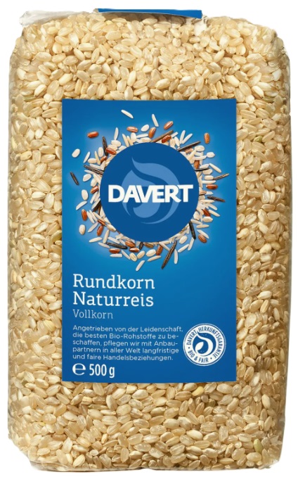 Orez integral bob rotund bio 500g DAVERT - imagine 3