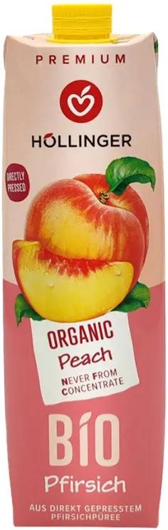 Nectar organic din piersică, 1 l, Hollinger