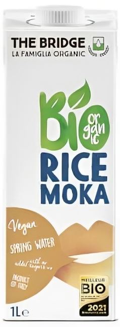 Băutură organică de orez Mocha cu orz, 1 l, The Bridge