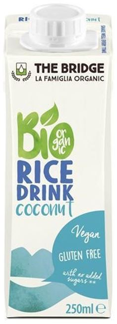 Băutură bio de orez cu cocos, 250 ml, The Bridge