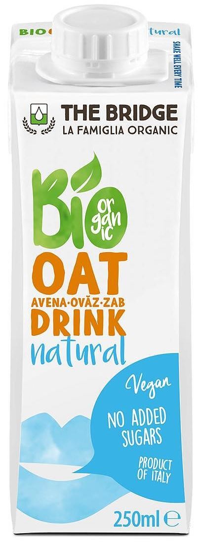 Băutură organică din ovăz, naturală, 250 ml, The Bridge