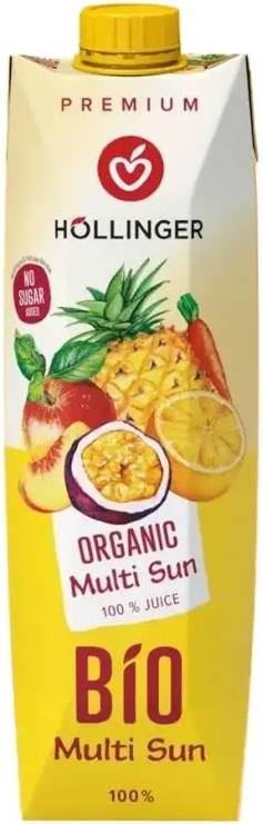 Hollinger Suc de fructe tropicale Fara Zahar 1L ECO - imagine 2