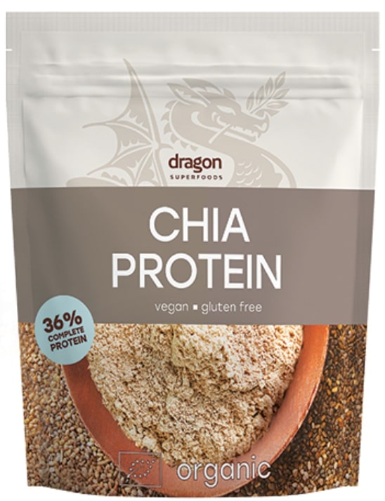 Proteină de chia, 36%, 1.5 kg, Dragon Superfoods