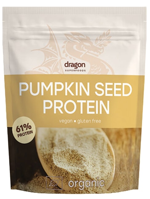 Proteină din semințe de dovleac, 61%, 1.5 kg, Dragon Superfoods