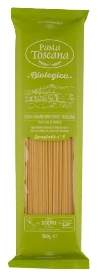 Spaghete din grâu organic, 500 g, Pasta Toscana