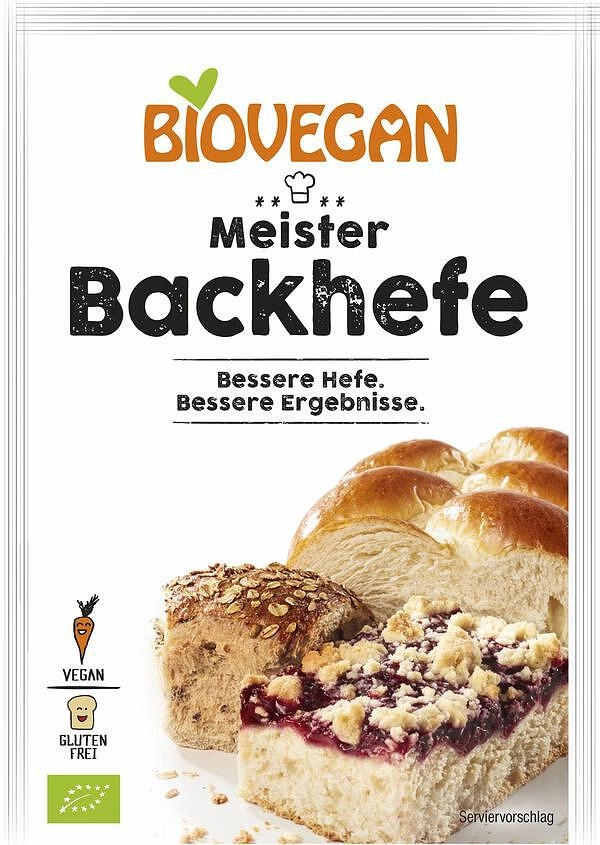 Drojdie BIO, Fara Gluten, Meister, 7 g, Biovegan - imagine 2