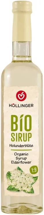 Sirop flori de soc eco 500ml (Hollinger) - imagine 2