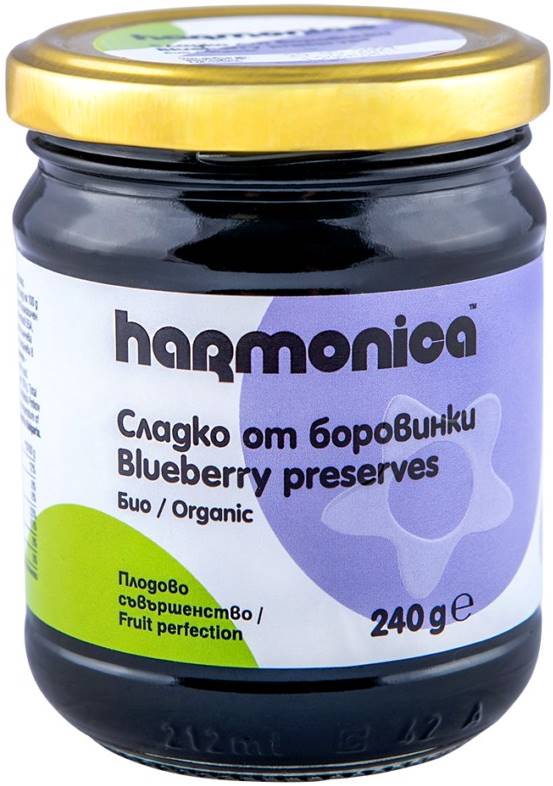 Gem bio de afine, 240 g, Harmonica