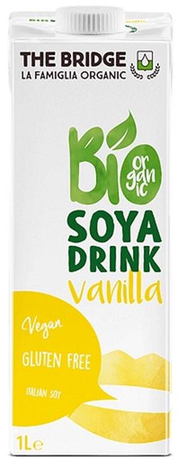 Băutură organică din soia cu vanilie, 1 l, The Bridge