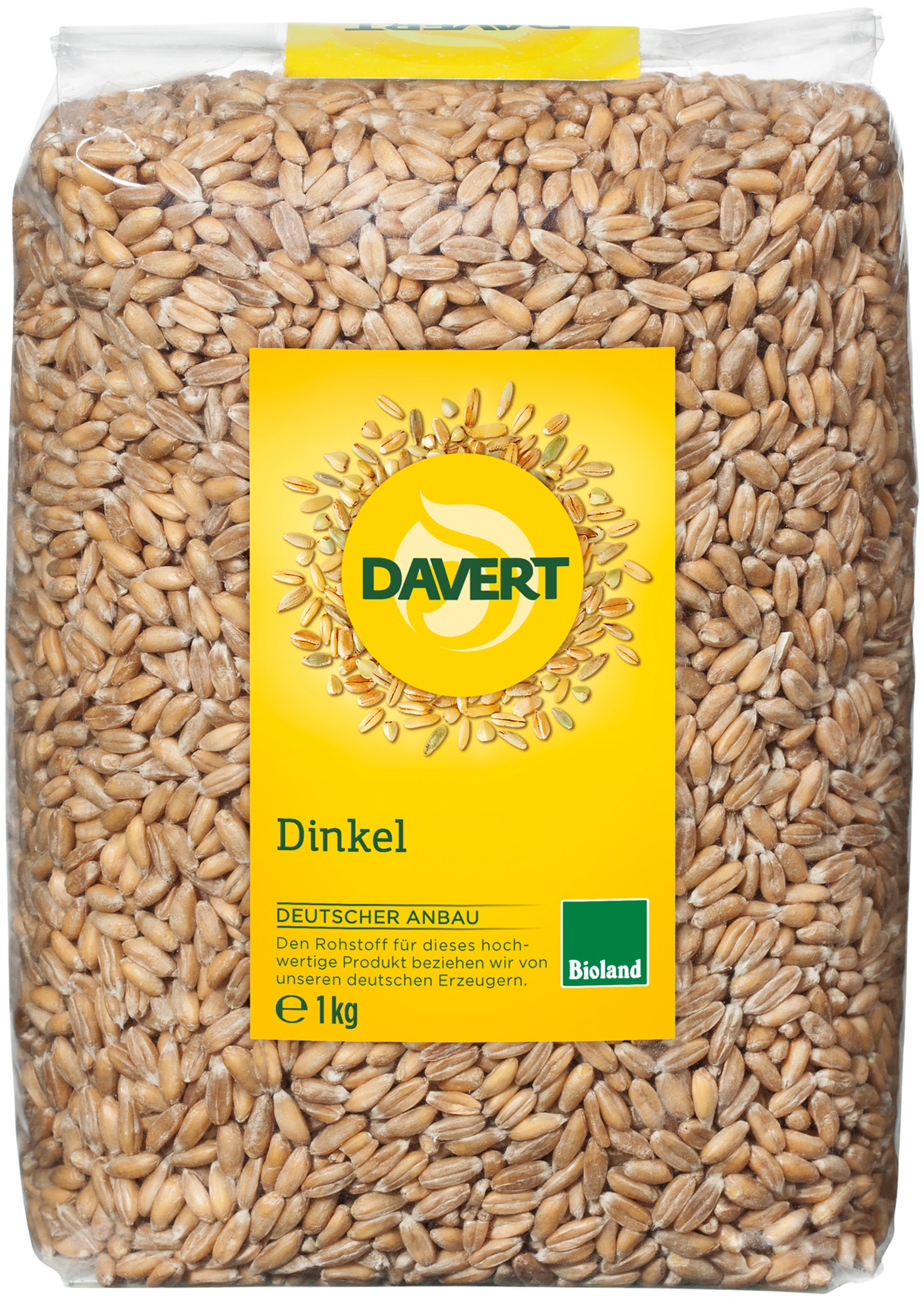 Speltă organică, 1 kg, Davert