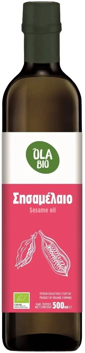 Ulei bio de susan, presat la rece, 500 ml, Ola Bio