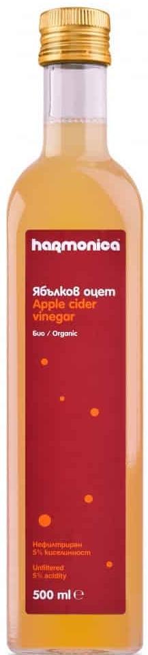 Oțet bio de mere, 500 ml, Harmonica