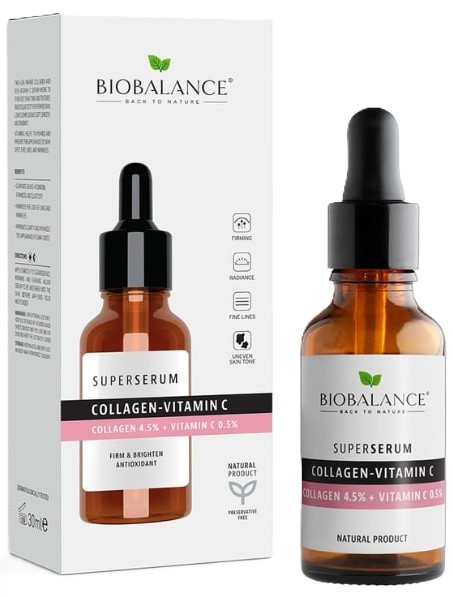 Biobalance Ser facial super Collagen-Vitamin C, 30 ml