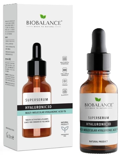 Biobalance Ser facial super Hyaluronic ЗD, 30 ml