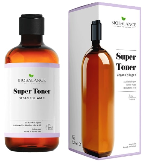 Super Toner Vegan Collagen, 250 ml, Bio Balance - imagine 2