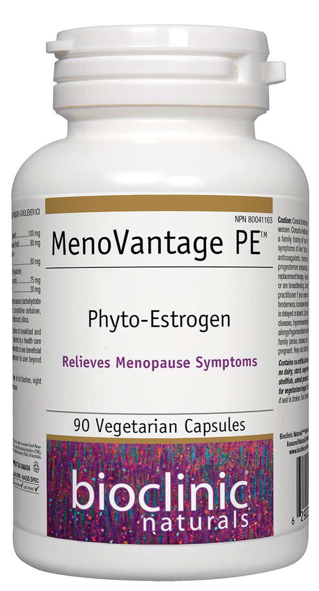 Bioclinic Naturals MenoVantage PE, 90 capsule, Natural Factors
