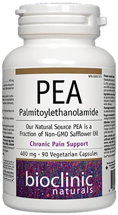 Bioclinic Naturals PEA, 400 mg, 90 capsule, Natural Factors