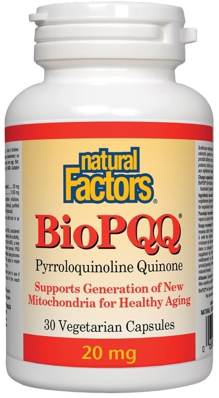 BioPQQ, 20 mg, 30 capsule, Natural Factors