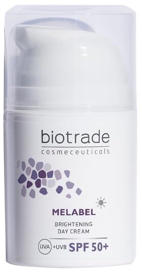 Biotrade Melabel Crema de față luminoasă de zi, SPF50+, 50 ml