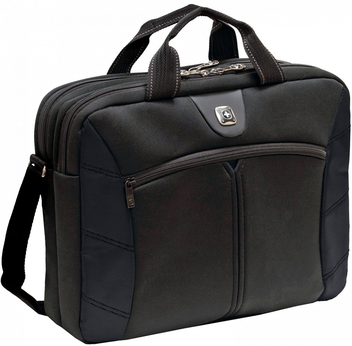 Geanta business pentru laptop Wenger - Sherpa, 16”, negru
