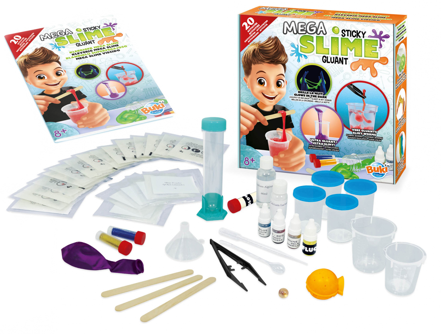 Set de experimente Buki Sciences - Masa multicolora