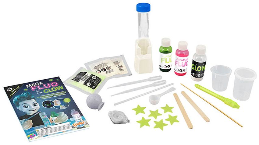 Set de experimente  Buki Sciences - Lumina fluorescenta