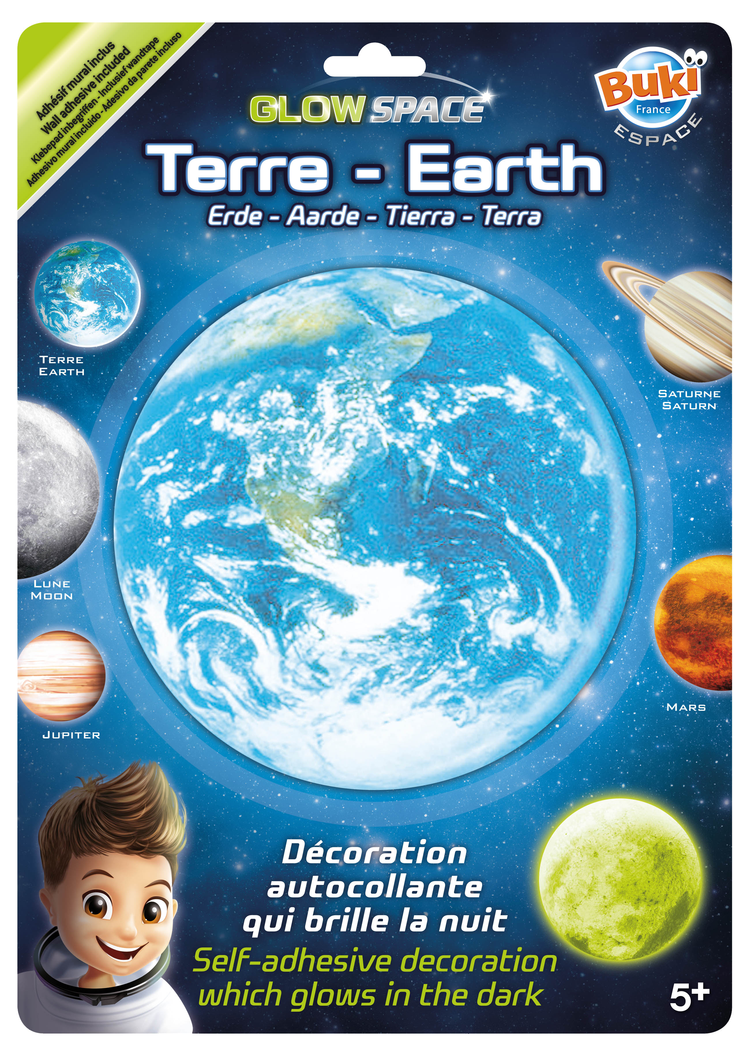 Planeta care lumineaza in intuneric Buki Space - Pamantul