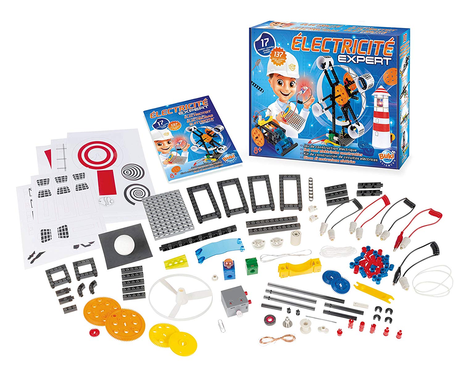 Set de experimente  Buki Sciences - Expert electricitate