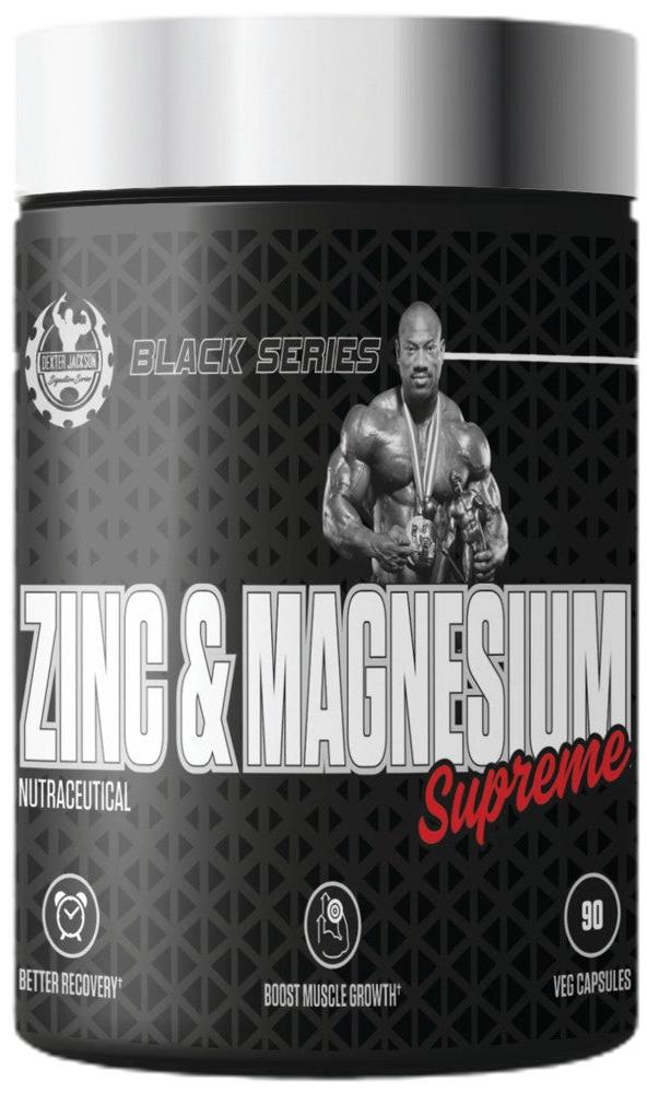 Black Series Zinc & Magnesium Supreme, 90 capsule, Dexter Jackson Signature Series