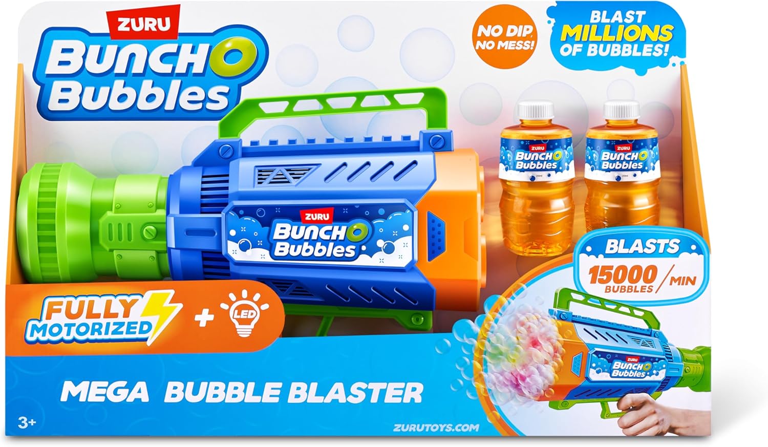 Blaster pentru bule de săpun Zuru Bunch O Bubbles - Mega Bubble, Deluxe