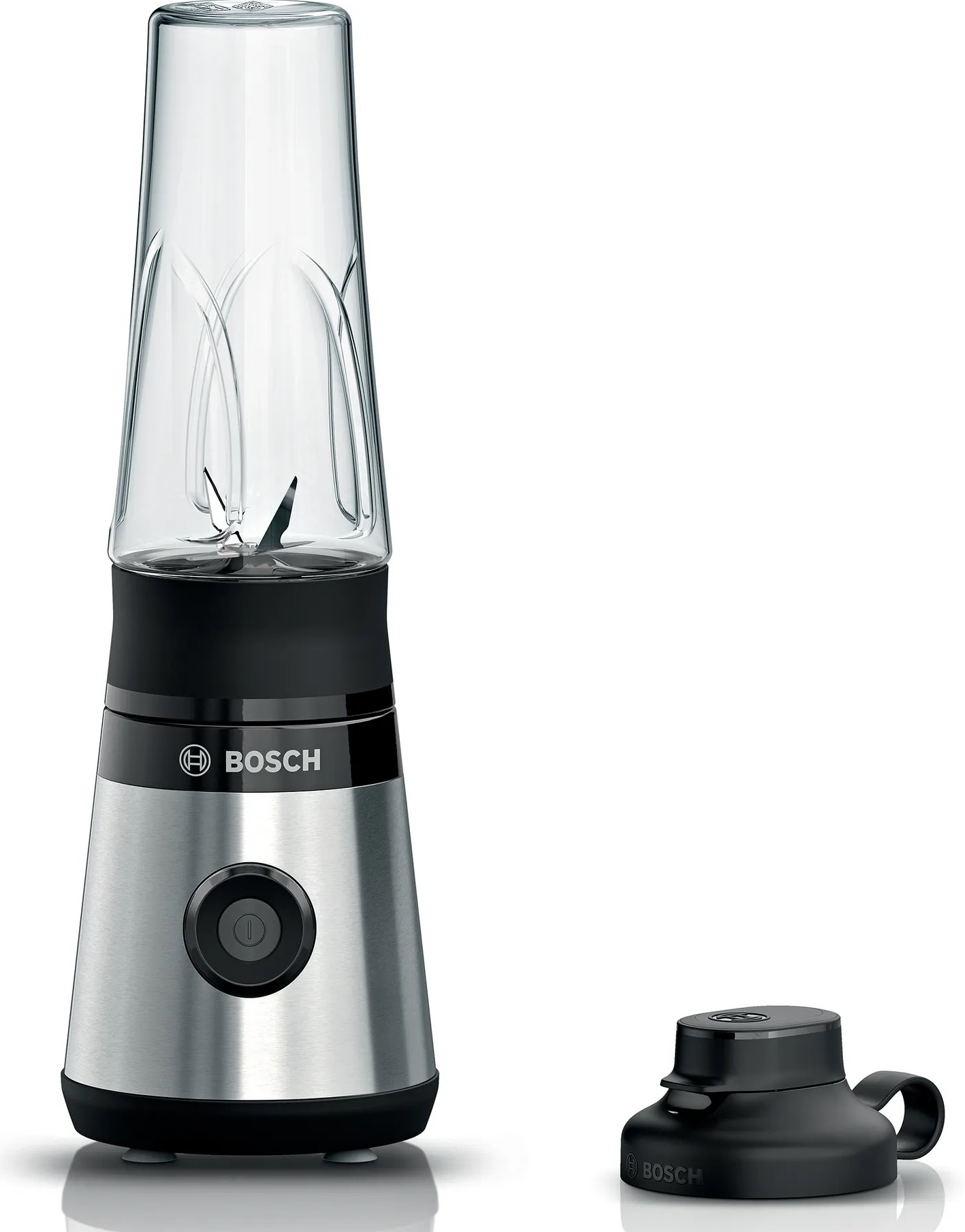 Blender Bosch - MMB2111M, 0.6 l, 1 viteaza, 450W, gri